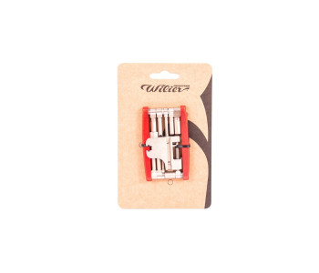 Wilier TOOLS 16 IN 1 CNC RED, no FT04D